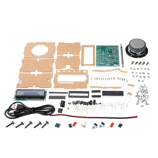 Geekcreit Diy Radio Elektronisk Kit Deler 51 Single-chip Fm Digital Sound Machine DB