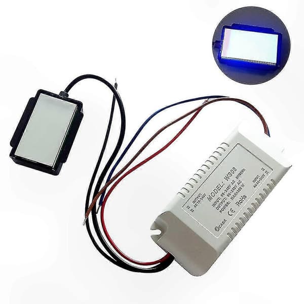 LED Speil Berøringssensor Bryter for Baderomsbelysning, 300W [DB] Dark Grey