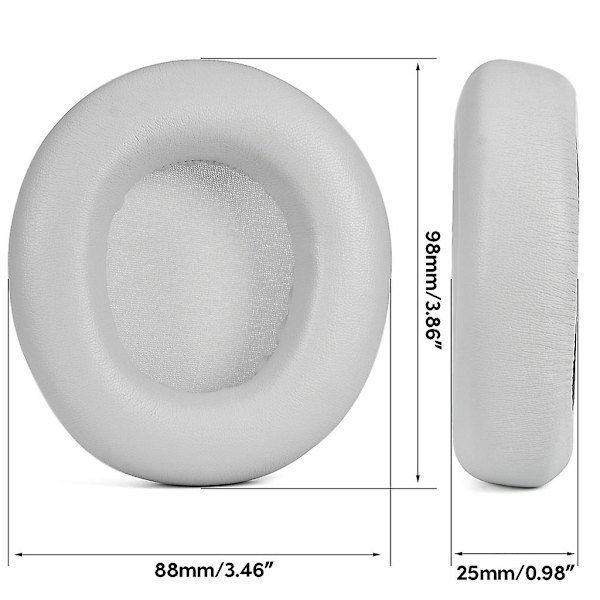 Kvalitetsprotein øretelefoner øreputer ørekopper for Arctis Pro Wire,nova7, 3, 1 headset øreputer minneskum materiale pads