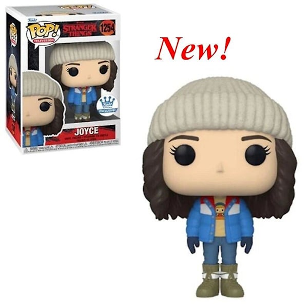Stranger Things Legetøj #1238 Eleven #827 Hopper #1253 Joyce #1254 Vinyl Actionfigur Samling Modeller Til Børn Gaver Db 1254 in box
