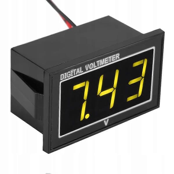 Yleismallin paneelimittari DC2,5-30V LED [DB]