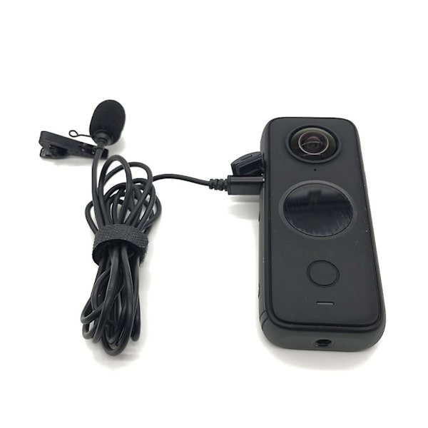 Til X2 Lavalier Mikrofon Håndholdt Sport Kamera Tilbehør Hi-fi Lyd Støjreduktion