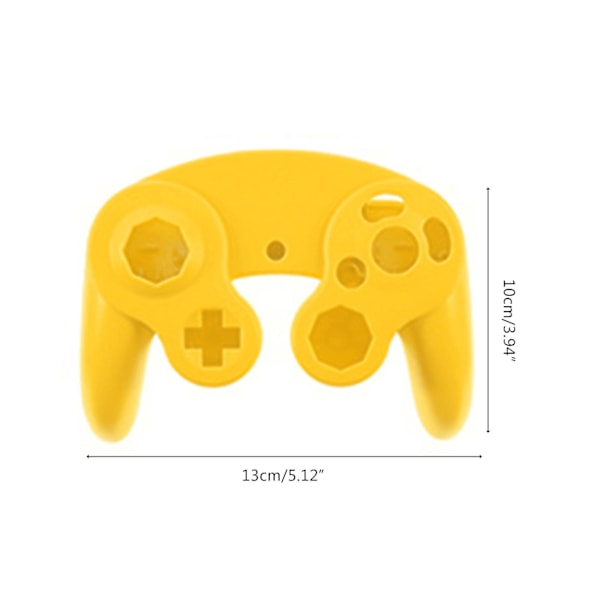 For Ngc Gamecube Controller Housing For Shell Handle For Case Repalcement [DB] Orange