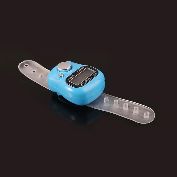 Mini Elektronisk Digital Räknare Fingerring Golf Sömmarkör LCD [Db]