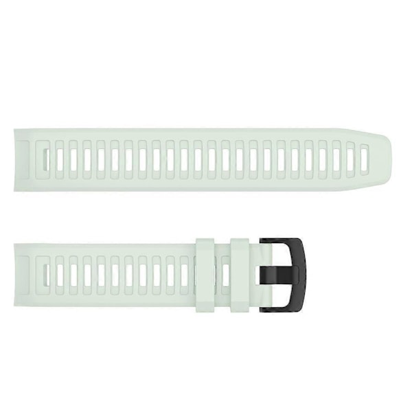 Silikon Armbandsrem Ersättning för Garmin Instinct - Grå [DB] Multicolor Cyan