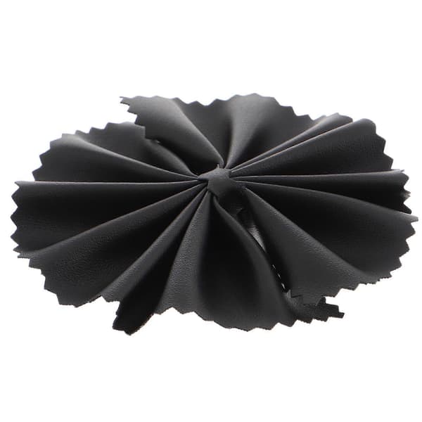 Smykkedisplay Ringholder til dekoration Elegant sort PU ringdisplay[DB]