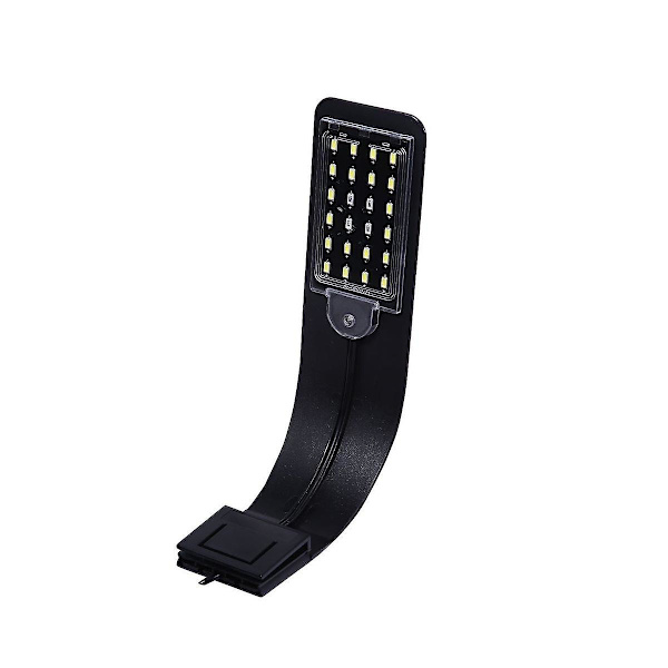 X5 Akvaariovalo Kalasäiliöön Istutettu Akvaario 10w Led-valo Akvaarioon Led-valaistus Sumunesto C [DB] black