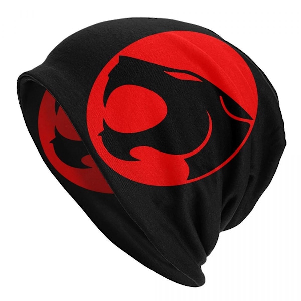 Cartoon Anime Thundercats Beanie Cap Unisex Vintervarm Bonnet Femme Stickade Mössor Hip Hop Utomhus Skidmössor Beanies Caps {Db} 1