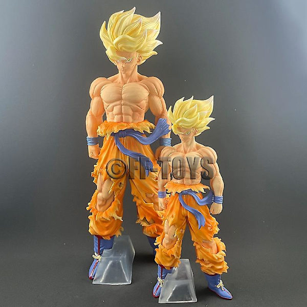 28cm- 43cm Dragon Ball Z Son Goku Namek Figure Super Saiyan Goku Statue Pvc Action Figures Collection Model Toys Gifts Db 28CM B with damage