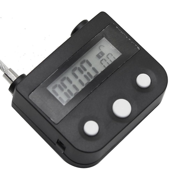 Metall Timerlås Usb Lcd-skjerm Metall Elektronisk Oppladbar Timer Multifunksjons Hengelås Hvit