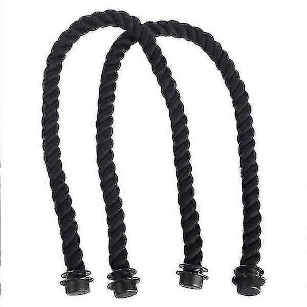 65 cm Klassisk Mini Tauhåndtak med Canvas Innlegg Vanntett Veske Stropp for Obag Veske Dame Håndveske Tilbehør Multifunksjon [db] Black