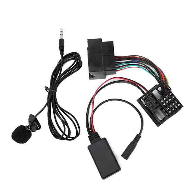 Mikrofonin sovitin, apuäänikaapeli, Bluetooth 5.0, Plug and Play, korvaava 5-sarjan E60 E61 2002-2014db