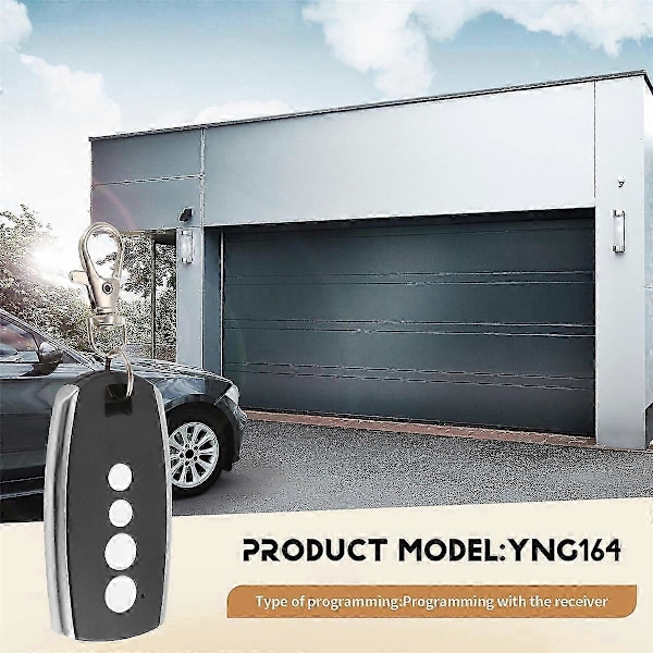KING GATES STYLO2K autotallin oven kaukosäädin 433.92MHz Rolling Code portin kaukosäädin käsikäyttöinen [DB]