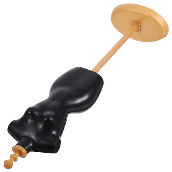 Sort Mannequin Kjoleform til Dukketøj Display Stand Mini Model[DB]