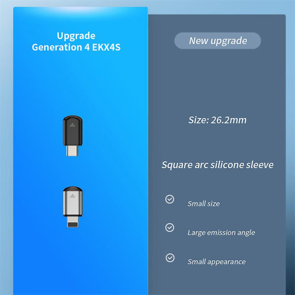 Bärbar Otg Smart Phone Ir Infraröd Fjärrkontroll Adapter För Ios Android [DB] Micro USB  Black