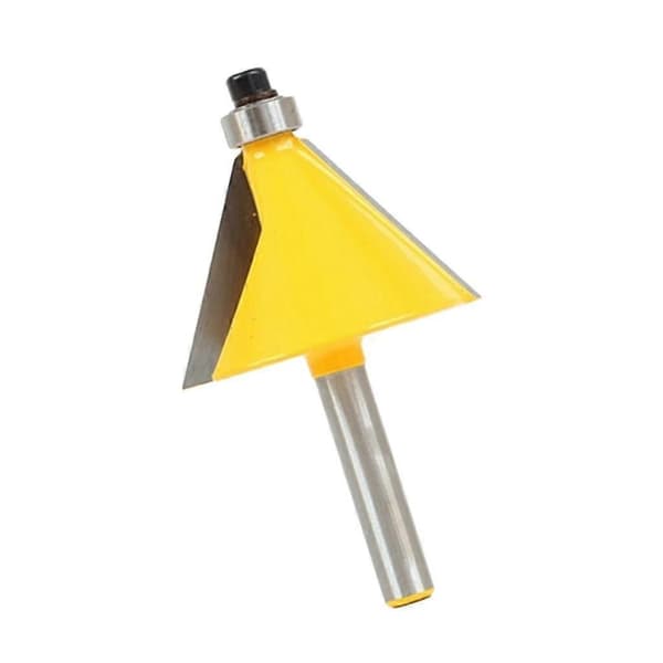 2-pack 15 Grader & 30 Grader Fasformningsfräs - 1/4\" Skaft [db]