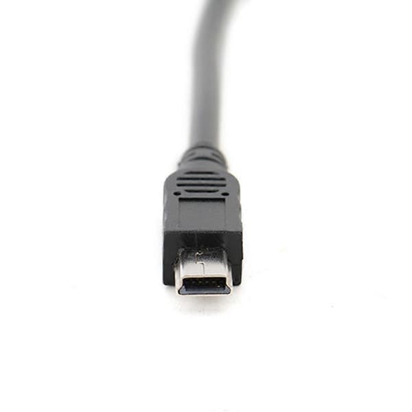 5' Micro USB Hunn til Mini USB Hane Adapterkabel for GPS Mobiltelefon MP4 db