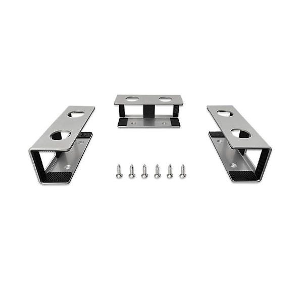 3 stk. Off-stage laptopbeslag, under-table beslag er egnet til laptop, under-table lapto