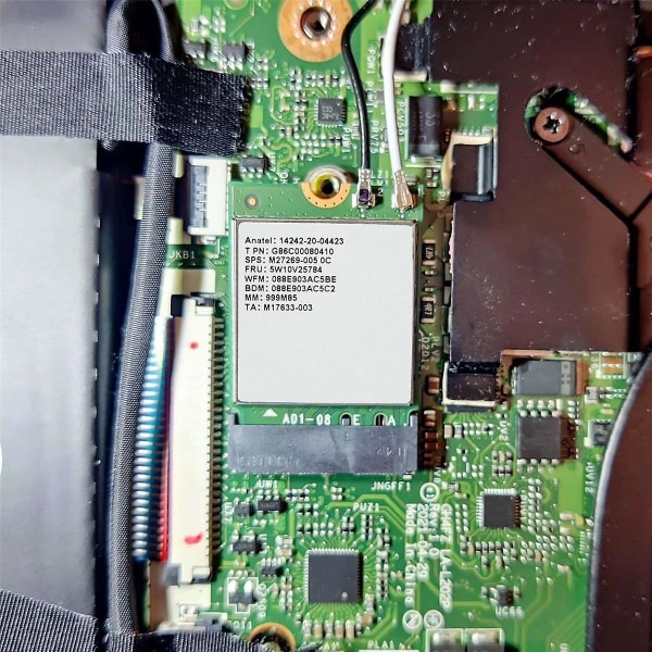 Ax210ngw Wifi-kort+2xantenne Wifi 6e Bluetooth 5.2 2.4ghz 5ghz 3000mbps M.2 trådløs adapter 802.11ax netværkskort