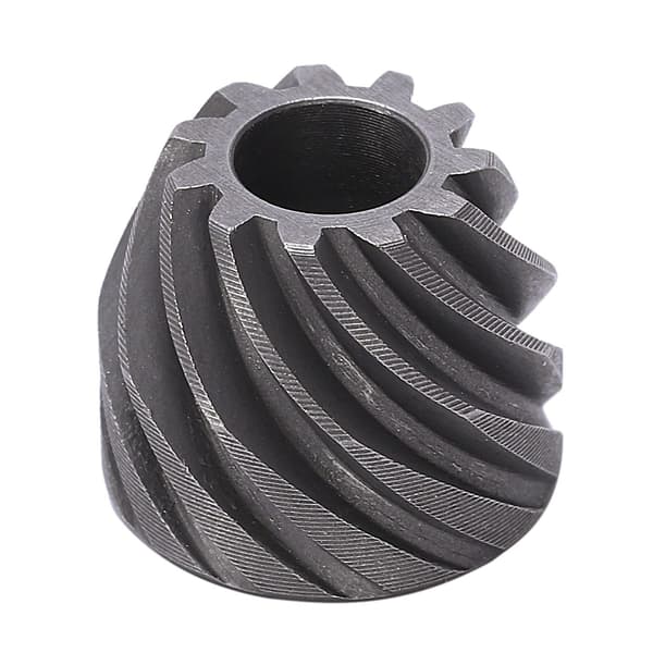 Mørkegrå spiralformet konisk gear til 9523 kværn [DB] Dark Gray
