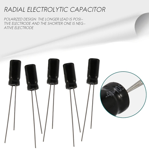 10 x 10uf 50v 105c Radiale Elektrolytkondensator 5x11mm