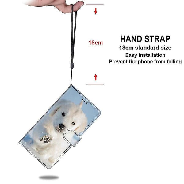Mobilskal med snövalpar för Redmi Note 9T[DB]