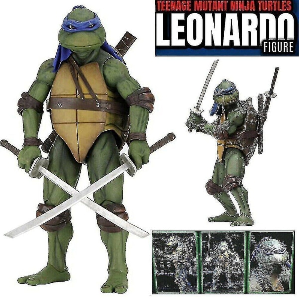 Ninja Turtles 1990 Elokuva 7 Neca Tmnt Teenage Liikuteltavat Lelut Mutantti Toimintahahmo [DB] Donatello