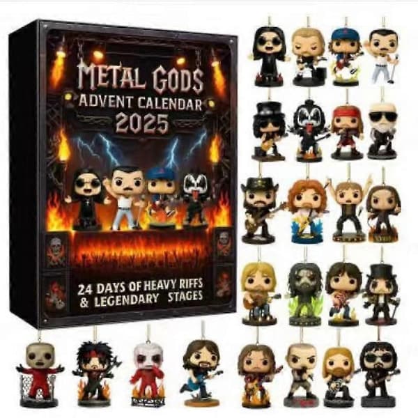 Creative 2025 Fun RockLegend Adventskalender [DB] Rock Advent Blind Box