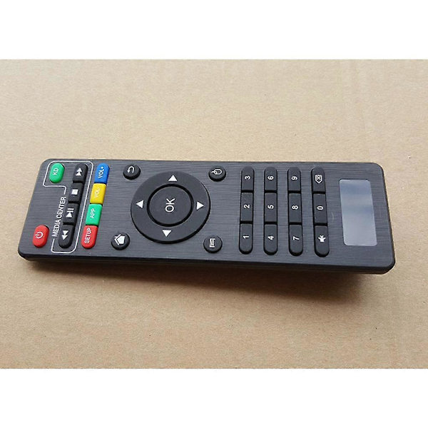 Fjernkontroll for X96Mini X96W Android TV Box IR Fjernkontroll for Mini X96W Dekoder [Db] Black