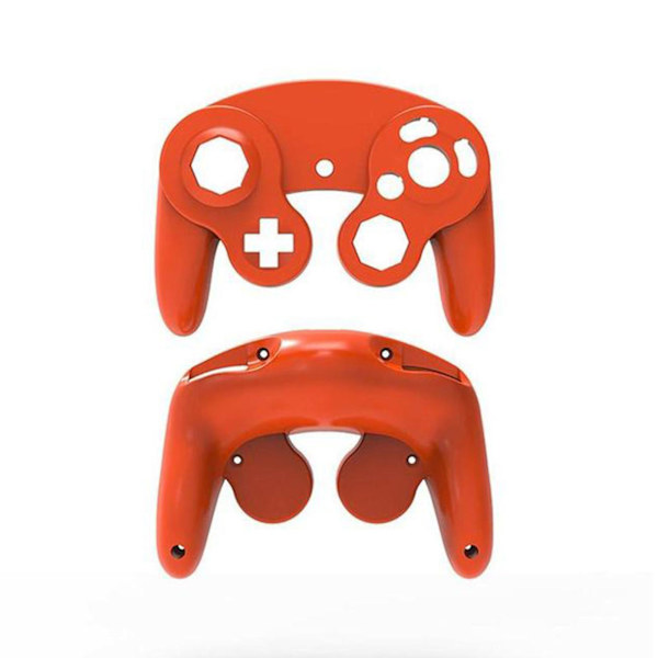 For Ngc Gamecube Controller Housing For Shell Handle For Case Repalcement [DB] Orange
