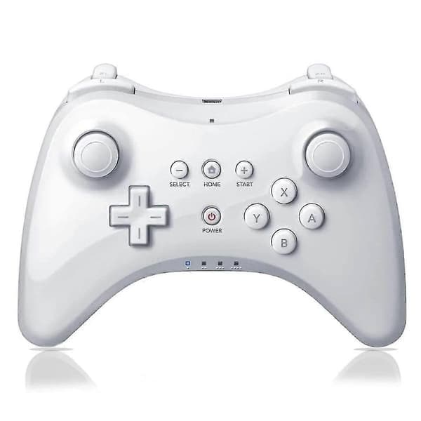 Shxx Pro Controller Til Wii U, Trådløs Controller Wii U Controller Gamepad Joystick Dobbelt Analog Game Controller C99-187 [DB]