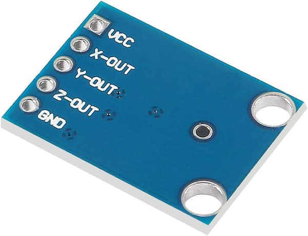 3-akset accelerometer vinkeltransducer sensor (adxl335, Gy-61 modul, analogt output)