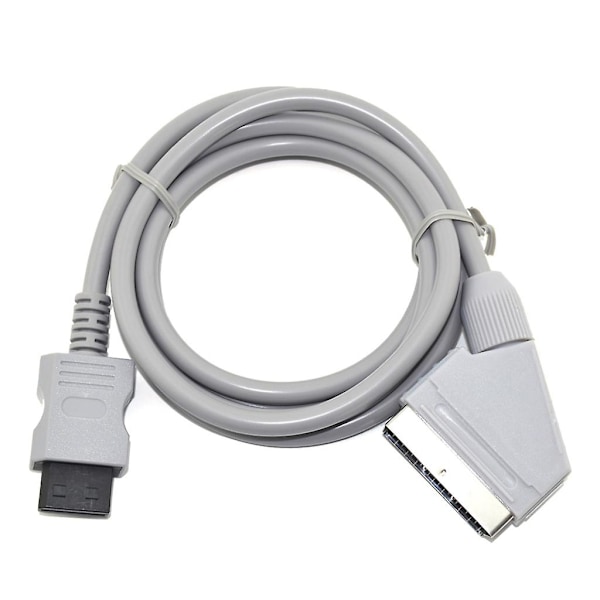 RGB Scart Video TV AV Kabel for Wii Wii-U Videospill [db] PAL