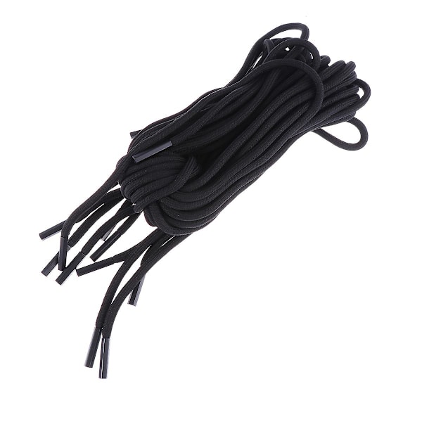 10 stk Elastiske Snøre Bånd Udskiftning Trækstreng Sorte Shorts Elastisk Trækstreng Snøre Sweatpants Udskiftning Trækstreng [Db] Black