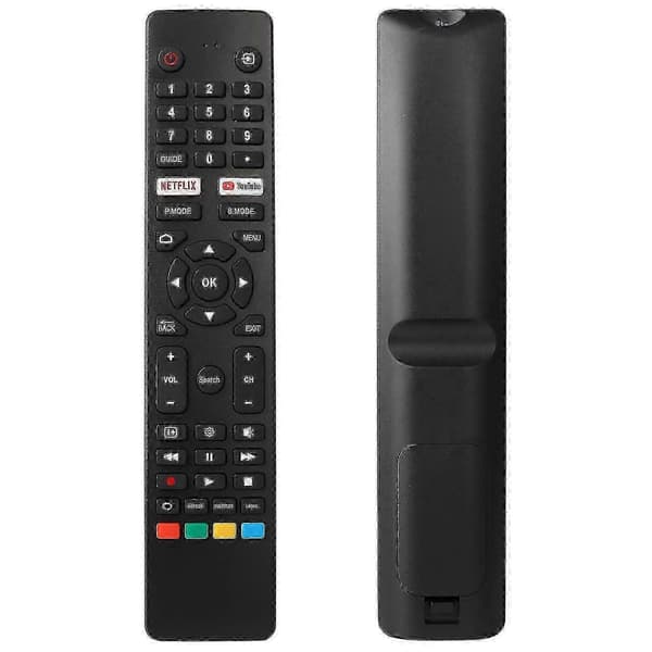 Erstatningsfjernkontroll for VEON Polaroid Smart LCD LED TV - Ingen stemmefunksjon, klar til bruk direkte [DB]