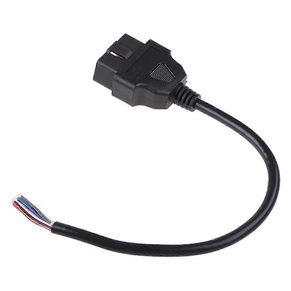 OBD2 16-nastainen urosjatkojohto, avoin kaapeli, auton diagnostiikkaliitännän liitin [Db]