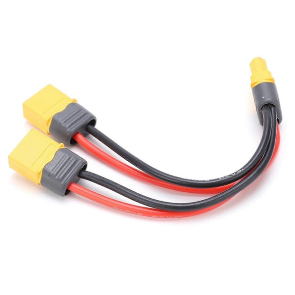 2 XT60 Han til 1 XT60 Hun Stik - Kompatibel Adapter [DB]