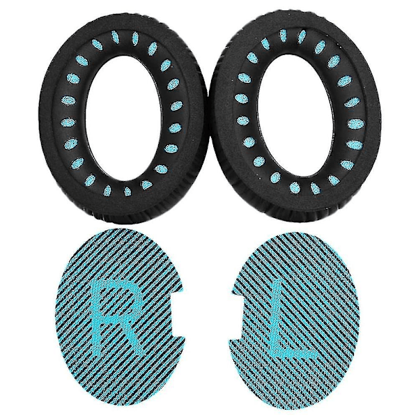 2x Ørepolstring til Bose Quietcomfort Qc15 Qc25 Qc35 {DB