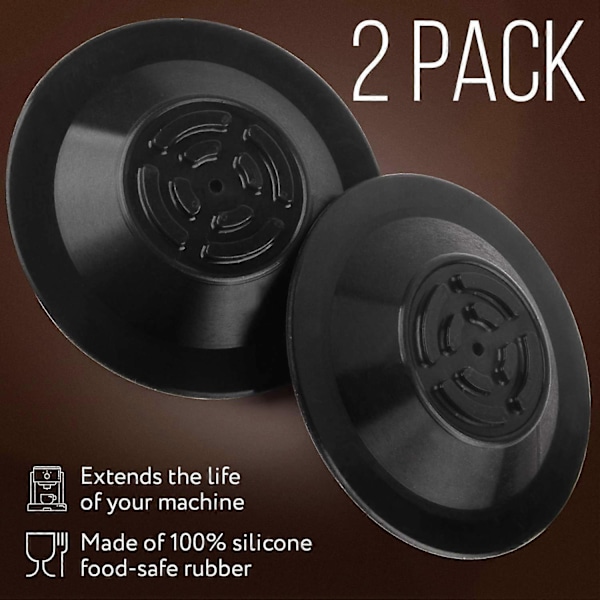 2 Pak Impresa Espresso Rengøringsdisk til Udvalgte Breville Espresso Maskiner - 54mm Backflush Disk db