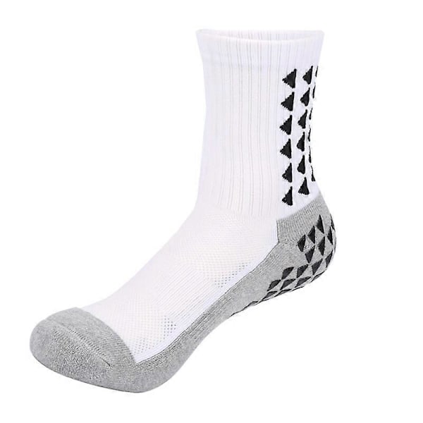 Anti-skrid Sokker med Grips til Voksne [DB] White One Size