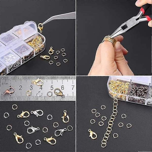Smyckestillverkningstillbehör Smyckestillverkningstillbehörssatser [DB] SET4 875PCS