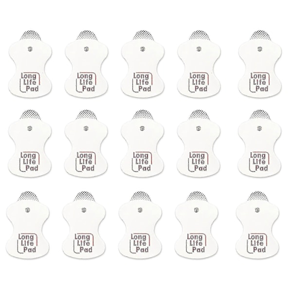 20 st Kompatibla med Omron Tens Enhet Ersättningspads Återanvändbara Pads 10 Par [db]