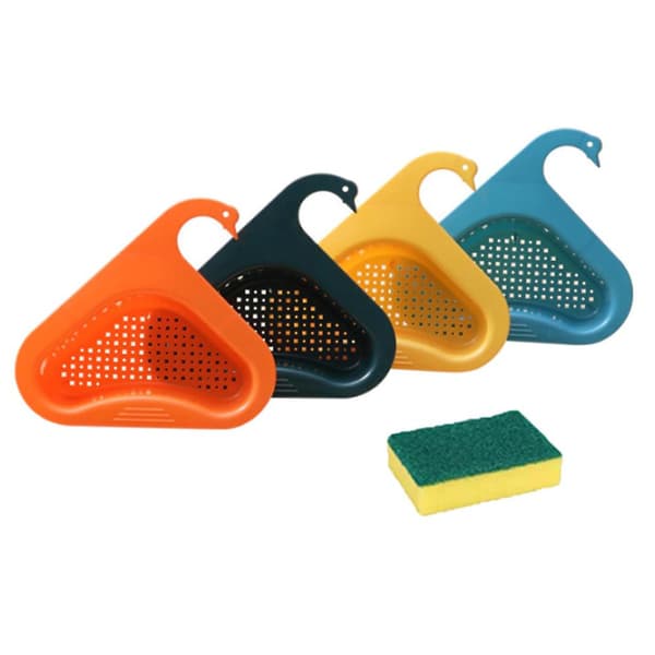 4 st diskhoavloppskorg Svanavlopp, diskhossil, kökstriangulärt diskfilter DB Random color