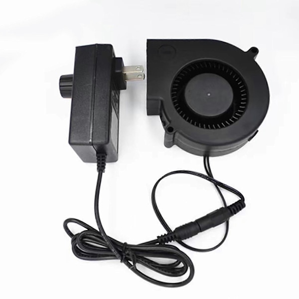 97mmx33mm Luftblåsfläkt med Hastighetsregulator Stark Vind Kompatibel Spis Skåp Rökutsug AC-driven Fläkt 9733 Kompatibel Gör-det-själv db 220V 1 wire governor