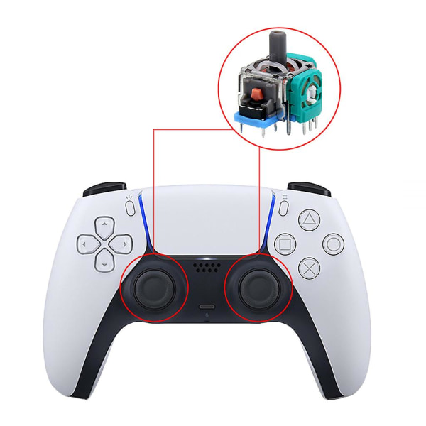 Ersättning 3d Analog Stick Sensor Modul Tum Stick Mikroströmbrytare För / Gamepad Reparation Controller