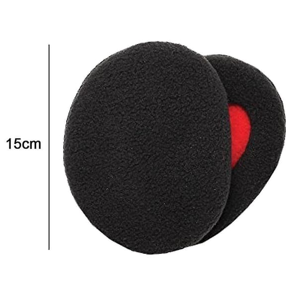 Earbags Bandløse Ørevarmere/Øremuffer Vinter Øremuffer For Menn Kvinner [DB] Black