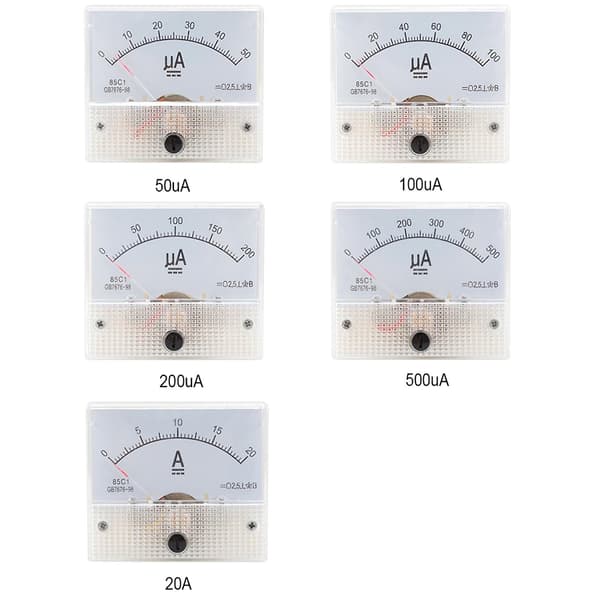 85c1 Analog DC Flush Mount Meter