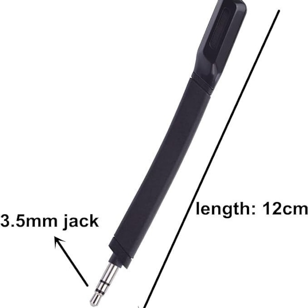 Kuulokemikrofoni G733 Mikin Korvaus G733 Lightspeed Kuulokkeille Db
