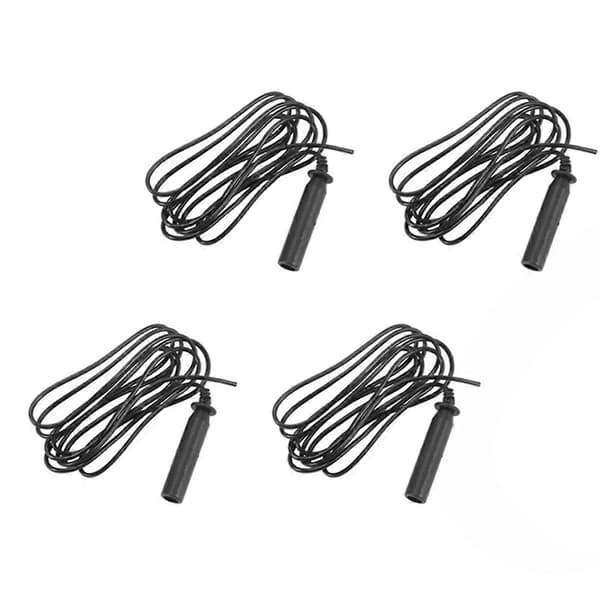 4 stk. motor gløderørs ledningsstik 4G0971782 til GOLF A1 A4 Seat 07Z971782 4G0-971-782 [DB] Black
