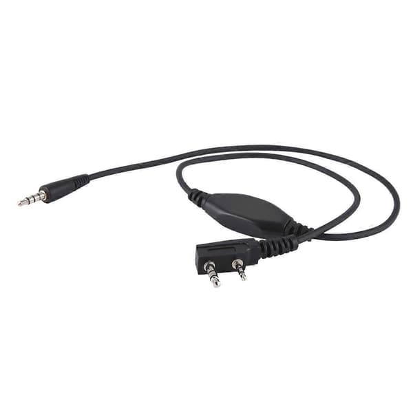 APRS-K1 Kabel Ljudgränssnittskabel för /// Android(APRSDroid)-IOS (APRSpro) DB Black